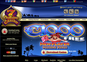7 Sultans Casino Screenshot