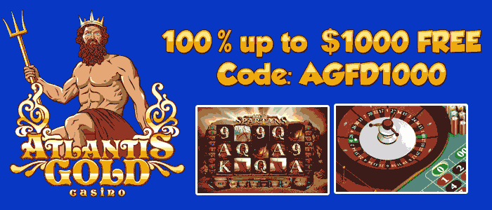 Play Online Slots at Atlantis Gold Casino
