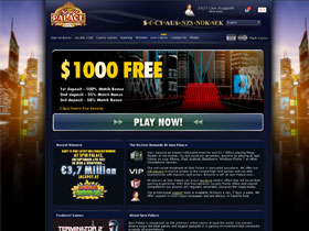 Spin Palace is a reputable and Old Microgaming Casino